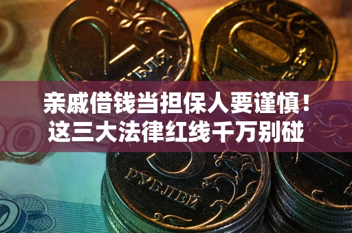 济南亲戚借钱当担保人要谨慎！这三大法律红线千万别碰