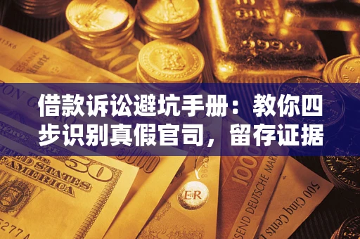 济南借款诉讼避坑手册：教你四步识别真假官司，留存证据不踩雷