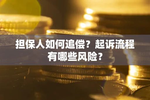 济南担保人如何追偿？起诉流程有哪些风险？