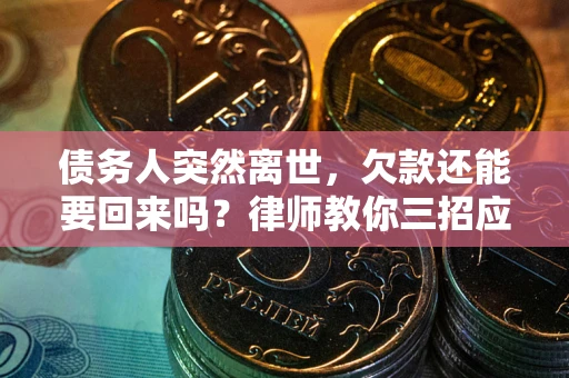 济南债务人突然离世，欠款还能要回来吗？律师教你三招应对
