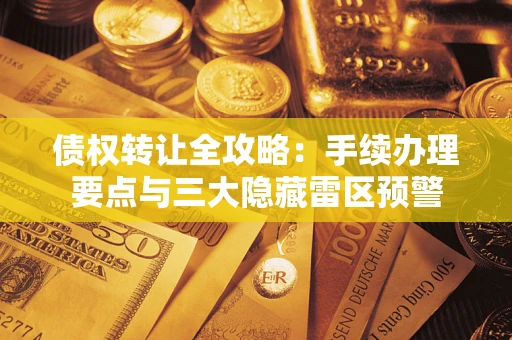 济南债权转让全攻略：手续办理要点与三大隐藏雷区预警